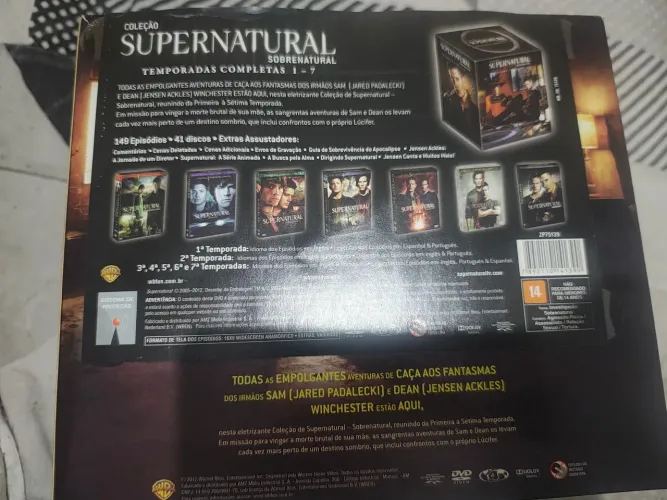 Supernatural - 41 DVDs - 7 temporadas