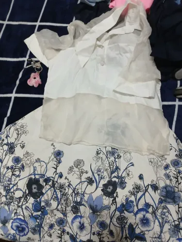 Conjunto saia e blusa