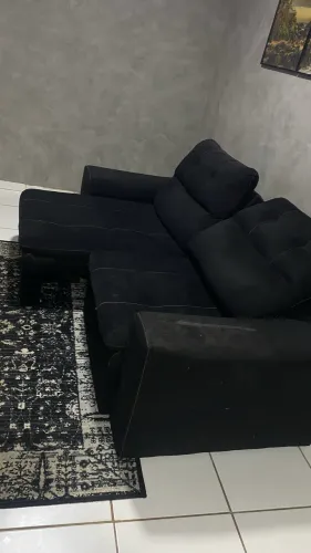 Sofá retrátil reclinável