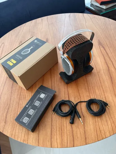 Hifiman HE1000 stealth headphone audiófilo top de linha novo (caixa aberta)