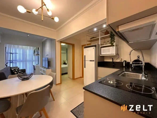 Apartamento com 1 dormitório para alugar, 65 m² por R$ 3.700,00/mês - Centro - Blumenau/SC