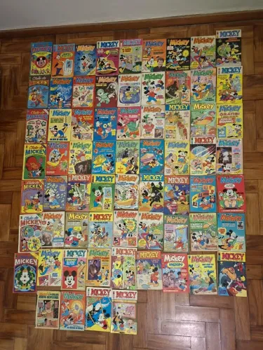 11 Gibis Quadrinhos Mickey - Raridades Anos 70 e 80