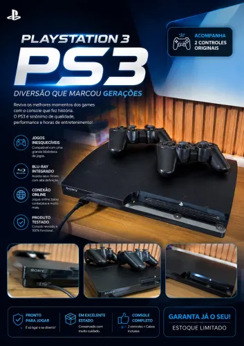 Vendo PS3