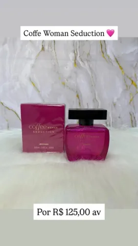 Perfume Cooffe woman seduction 