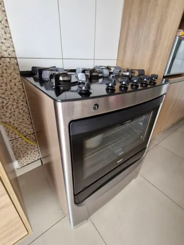 Vendo 1 fogão consul inox 5 bocas