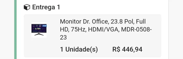 Monitor com Defeito