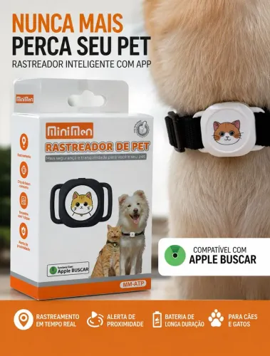 Proteja Quem Faz Parte da Sua Família ? Rastreador Pet