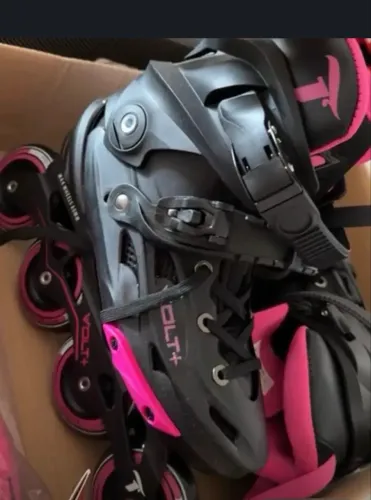 LACRADO ! PATINS VOLT+ A melhor marca do mercado pode pesquisar , rosa