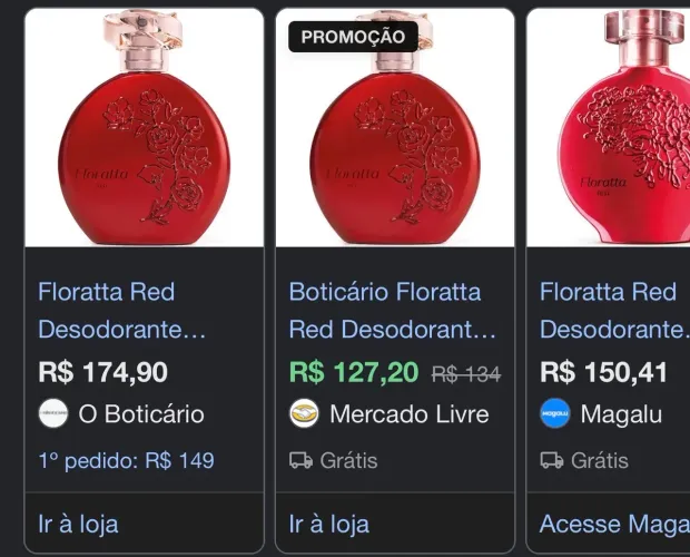 floratta red lacrado