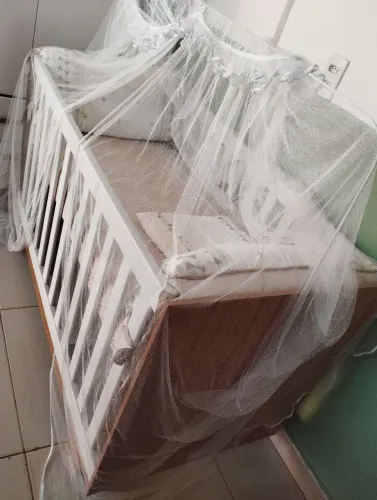 Berço completo, tudo incluso