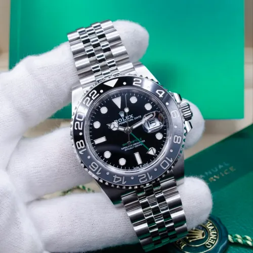 Relógio masculino rolex gmt Bruce Wayne automático 