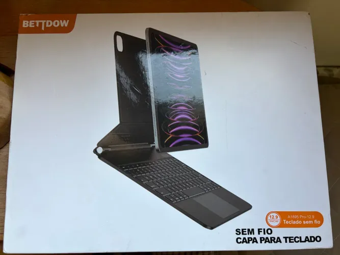 Teclado Mágico para IPad 12.9 com trackpad