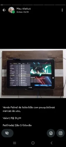 Painel de TV