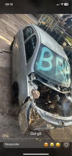 Gol g5 pra retirada de peças 