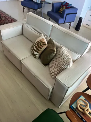 Vendo Sofá de sala de estar retrátil 