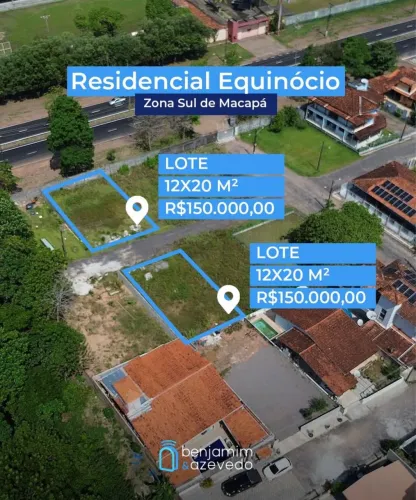 Res. Equinócio | 2 Lotes à venda