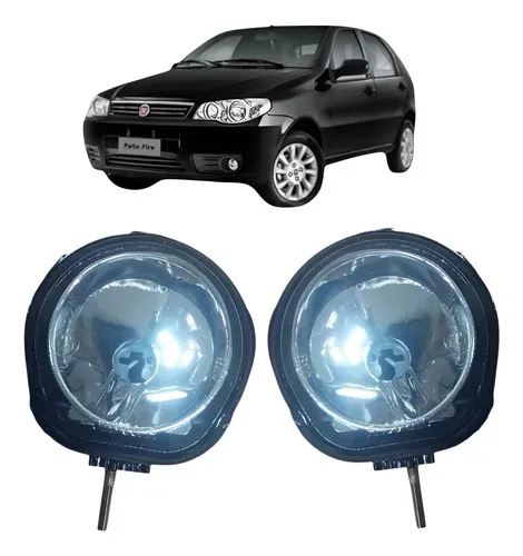 Par Farol Milha Palio Fire Brava Punto Uno Vivace Universal Cristal
