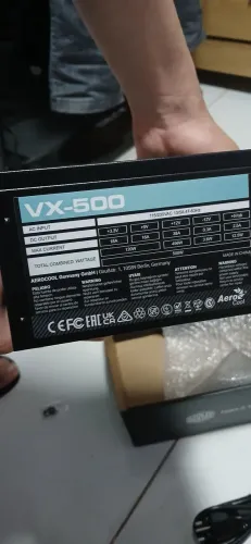 Fonte gamer 500w