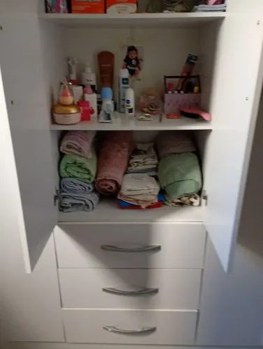 Móveis de MDF.