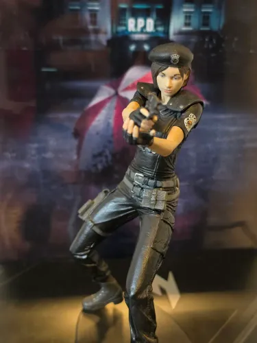Jill valentine black neca resident evil action figures rara