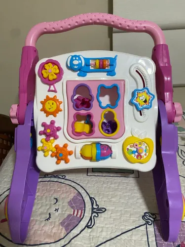 Andador infantil musical 4 em 1