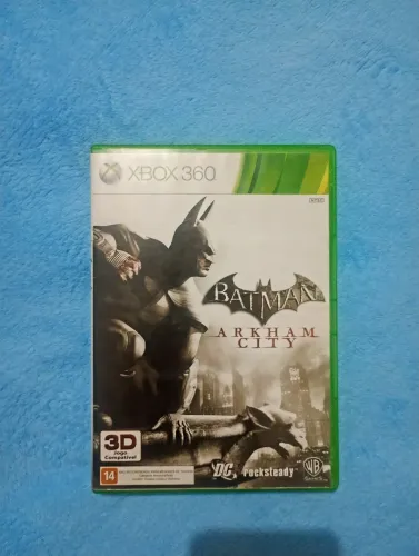 Batman Arkham City, Midia Física, Xbox 360 FAT, SLIM e SUPER SLIM