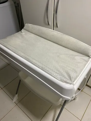 Banheira de Bebê Desmontável Burigotto Splash- Cor Granito Cinza