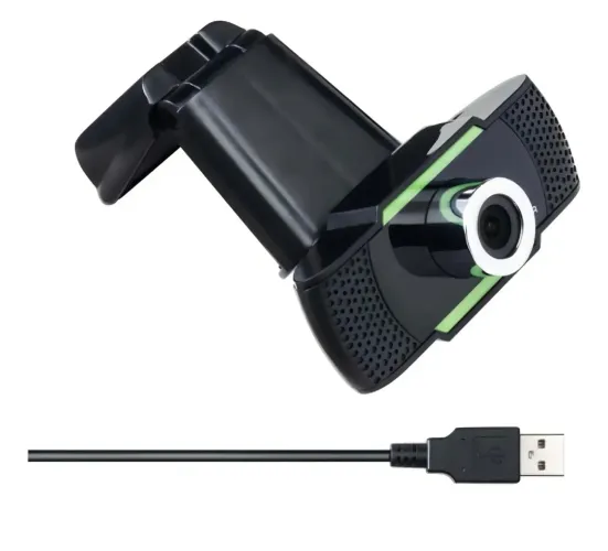 Câmera Para Computador Webcam Warrior Ac340 1080p 30fps