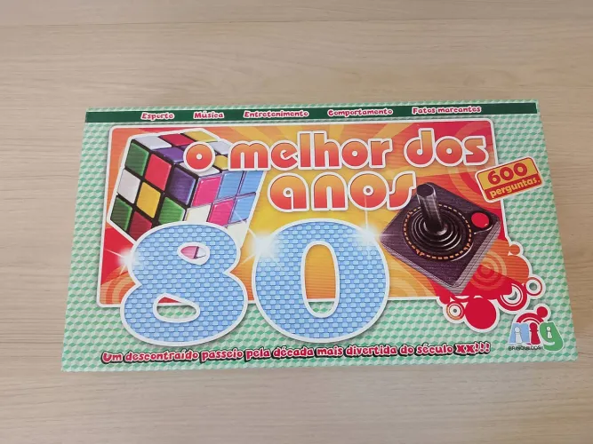 Jogo de tabuleiro O melhor dos anos 80