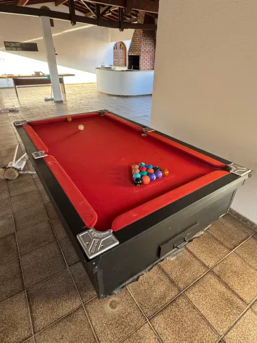 MESA DE SINUCA COMPLETA