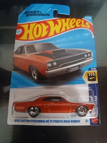 Hot wheels - velozes e furiosos - 1970 plymouth road runner - fast and furious