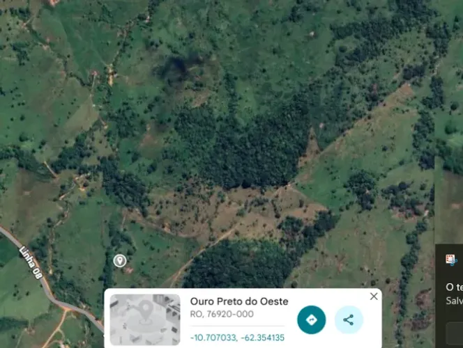 SITIO EM OURO PRETO DO OESTE (20 ALQUEIRES)