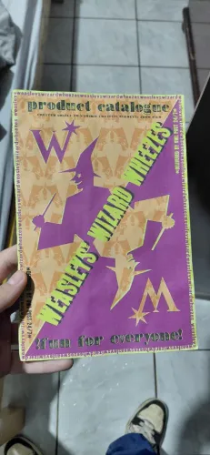 Catálogo Weasleys? Wizard Wheezes - Harry Potter | Colecionável