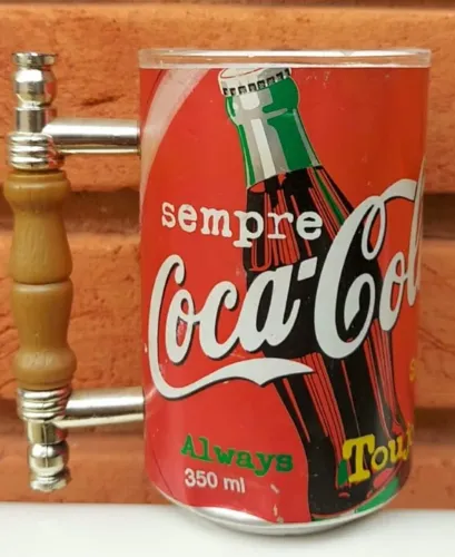 Caneco Retrô Coca-Cola Anos 90 (Edição Copa 1998)