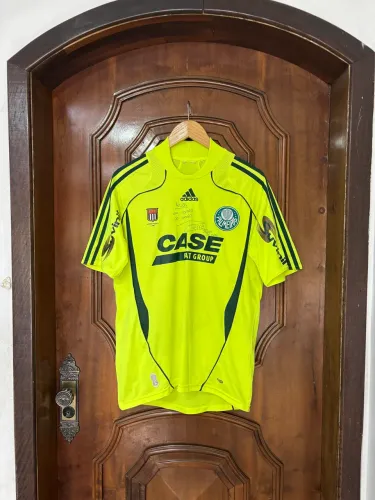 Camisa palmeiras 2008 autografada pierre