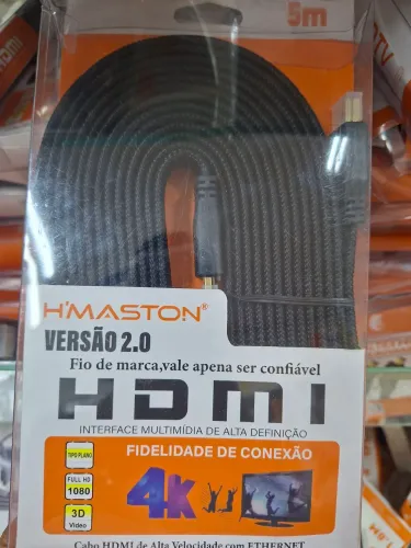 Cabo Hdmi 5metros Flat 2.0
