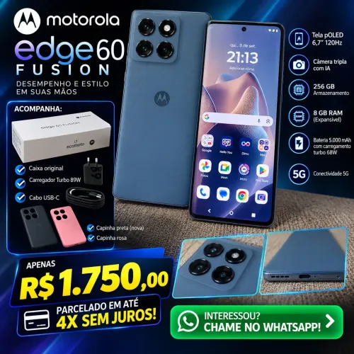Motorola Edge 60 Fusion.