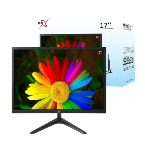 Monitor BRX Slim LED 17" HDMI + VGA.