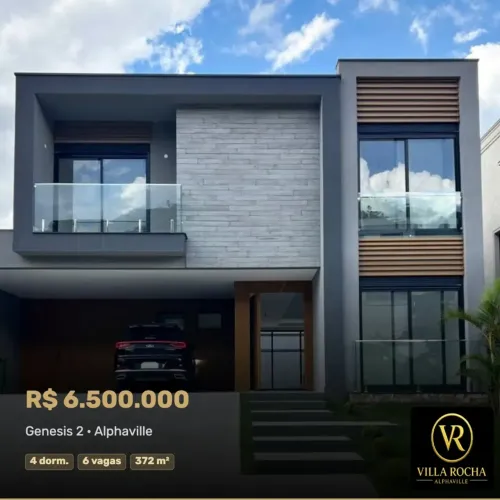 Casa em Condomínio, Santana de Parnaíba / SP,  Genesis 2, 4 dormitórios, sendo 4 suítes, 6
