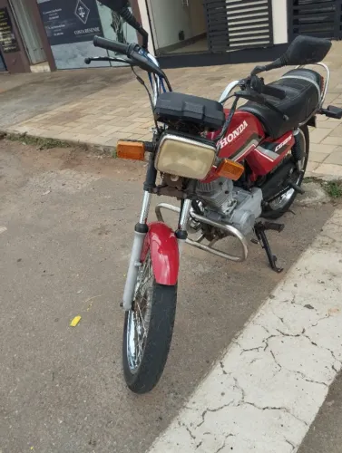 Cg 125 Honda 1987 Vermelha,