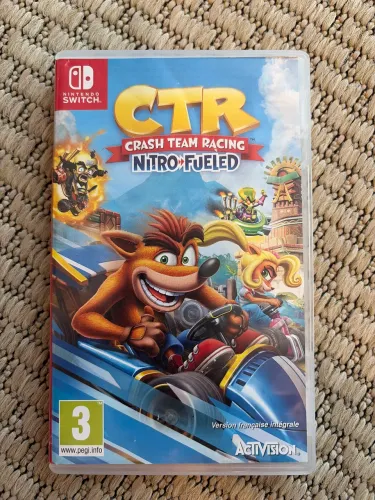Jogo Crash Team Racing Nitro Fueled Switch Midia Fisica