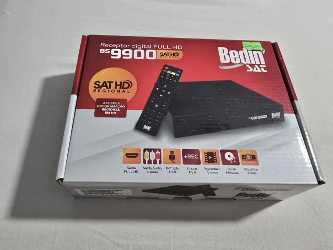 Receptor Digital Parabólica Full HD BS9900