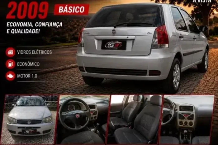 Fiat Palio 1.0 Economy Fire Flex 8V 4P 2009
