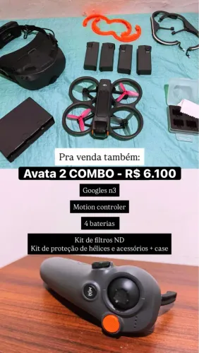 Drone DJI Avata 2 Completo