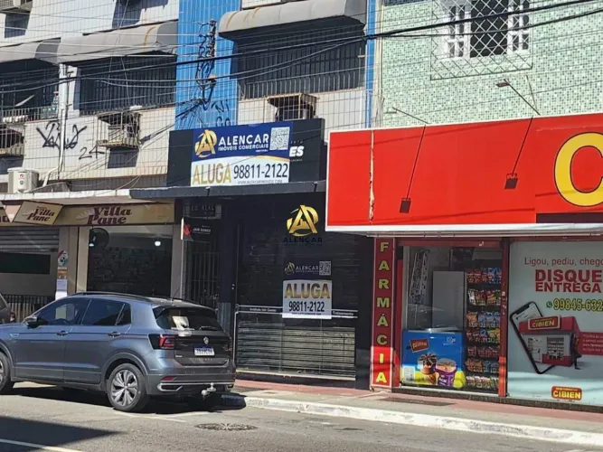 Loja com 50m² para locação na Av. Jerônimo Monteiro no Centro de Vila Velha | Alto fluxo c