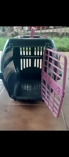 Caixa de transporte p/ gatos 