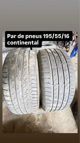 Par de pneus 195/55/16 retirar lagoa santa 