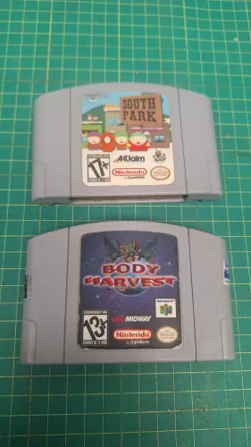 Jogos Nintendo 64 south park + body harvest