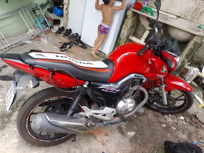 Fan 160 moto conservada
