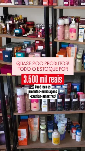 ESTOQUE DE NATURA E OBOTICÁRIO BARATO